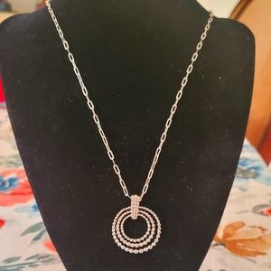 Beaded 925 Sterling Necklace